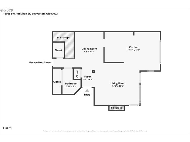 16065 Sw AUDUBON St 104, Beaverton, OR 97003