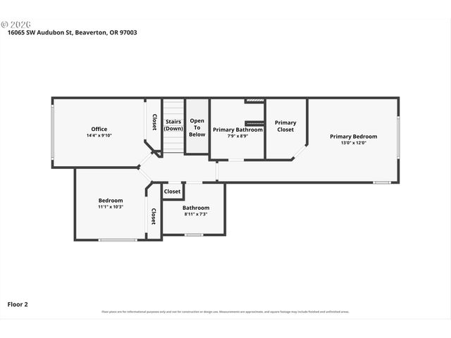 16065 Sw AUDUBON St 104, Beaverton, OR 97003