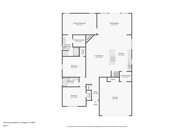 7610 Yorkmeadow Drive, Arlington, TX 76001
