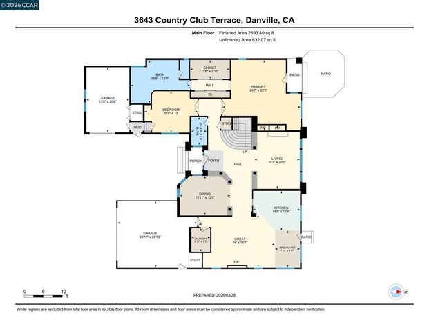 3643 Country Club Ter, Danville, CA 94506
