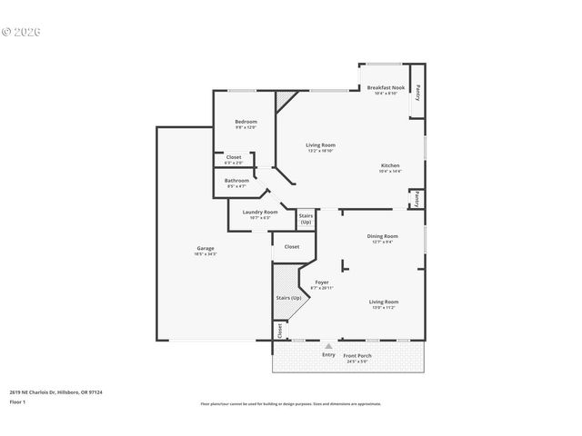 2619 Ne CHARLOIS Dr, Hillsboro, OR 97123