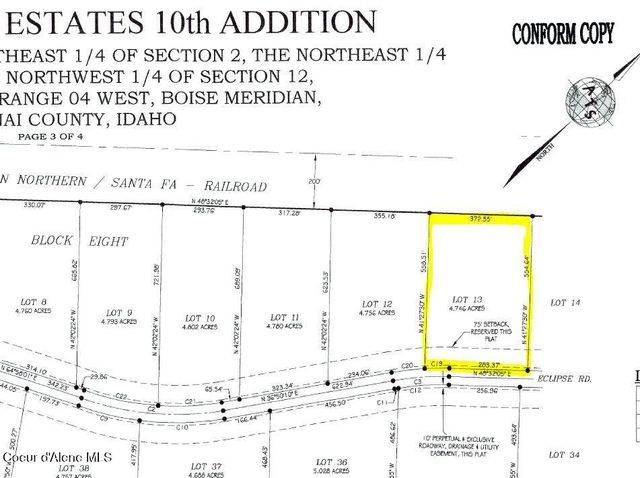 23477 N Eclipse Road, Rathdrum, ID 83858