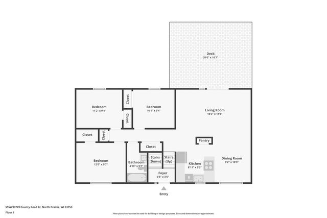 S55W33749 County Road ZZ, North Prairie, WI 53153