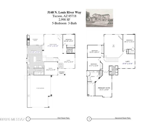 5148 N Louis River Way, Tucson, AZ 85718