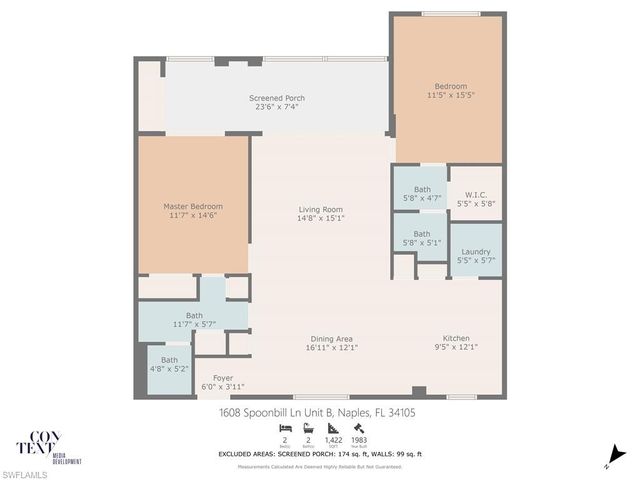 1608 Spoonbill LN # B, Naples, FL 34105