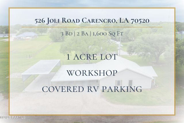 526 Joli Road, Carencro, LA 70520