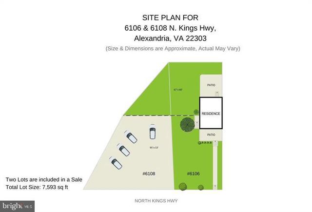 6106 N KINGS HWY, Alexandria, VA 22303