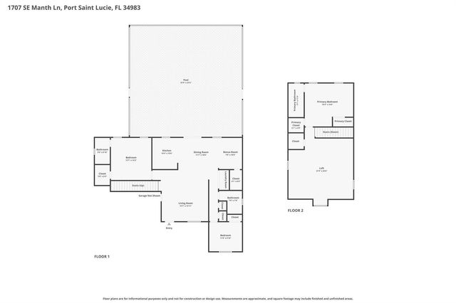 1707 SE Manth Lane, Port St. Lucie, FL 34983