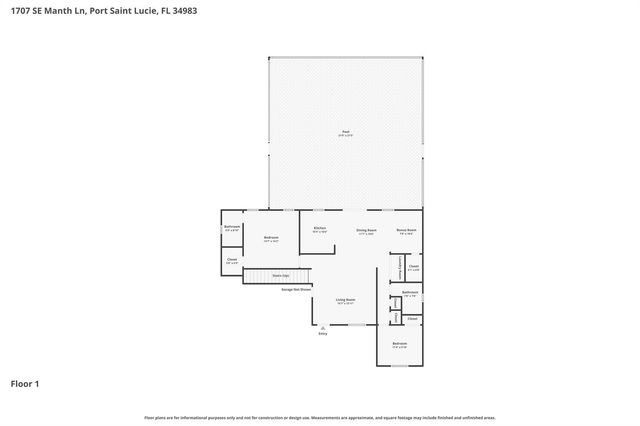 1707 SE Manth Lane, Port St. Lucie, FL 34983
