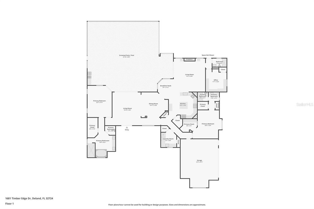 Image 47 of property listing at 1681 TIMBER EDGE DRIVE, Deland, FL 32724