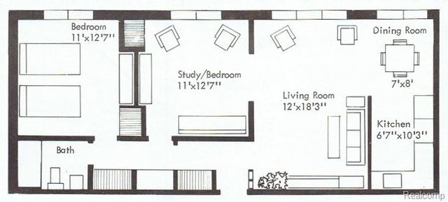 1550 Cherboneau 218, Detroit, MI 48207