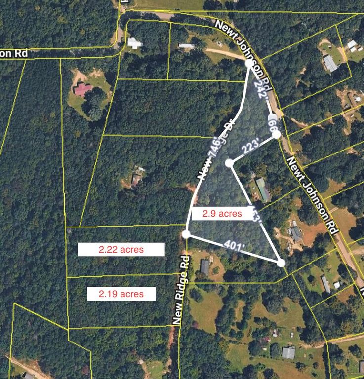 0 New Ridge & Newt Johnson Road, Chickamauga, GA 30707