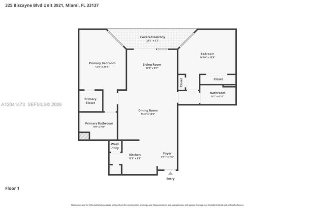 325 S Biscayne Blvd 3921, Miami, FL 33131