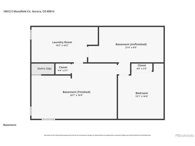16812 E Mansfield Cir, Aurora, CO 80013