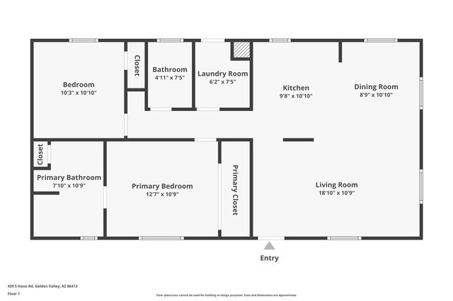 459 S Hano Road, Golden Valley, AZ 86413