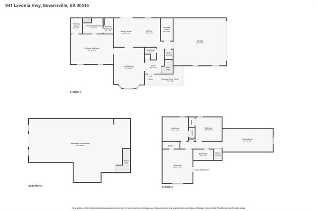 941 Lavonia Highway, Bowersville, GA 30516