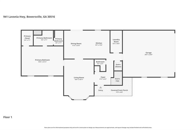 941 Lavonia Highway, Bowersville, GA 30516