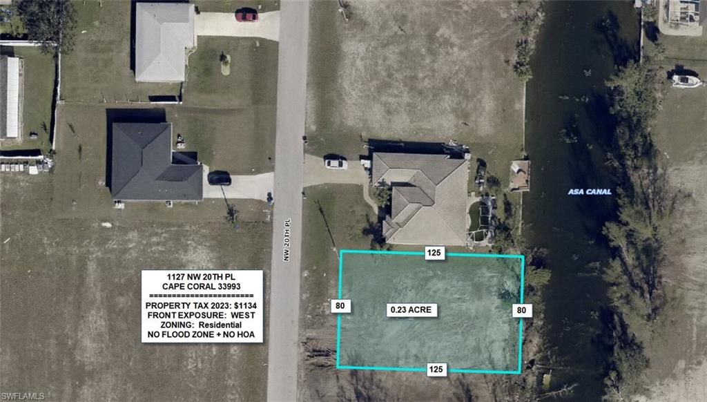 1127 NW 20th PL, CAPE CORAL, FL 33993 — exterior