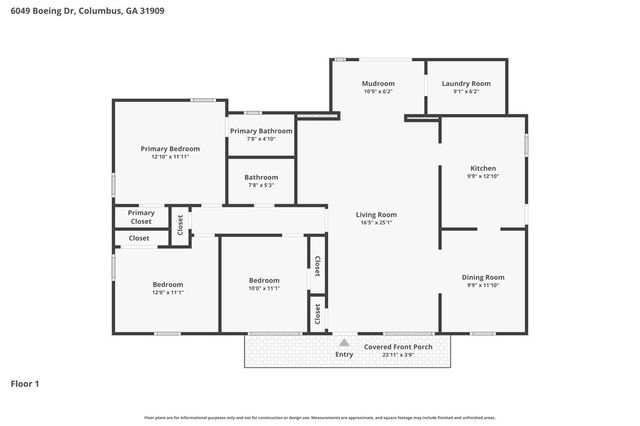6049 Boeing Drive, Columbus, GA 31909
