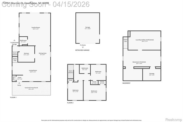 12751 Mercier Street, Southgate, MI 48195