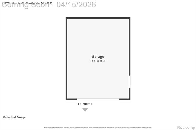 12751 Mercier Street, Southgate, MI 48195