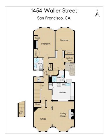 1454 Waller Street, San Francisco, CA 94117