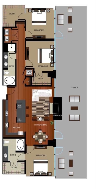 1700 Cedar Springs Drive 2501, Dallas, TX 75202