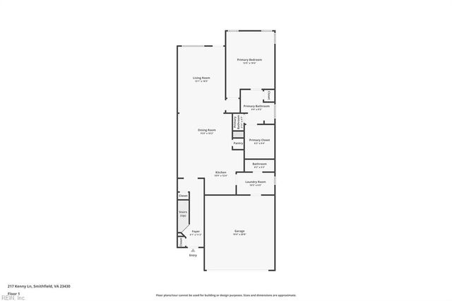 217 Kenny LN, Smithfield, VA 23430