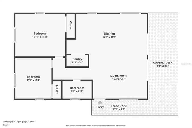 707 GEORGE STREET S, Tarpon Springs, FL 34688