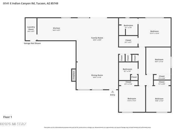 9141 E Indian Canyon Road, Tucson, AZ 85749