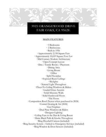 3925 Orangewood Dr, Fair Oaks, CA 95628