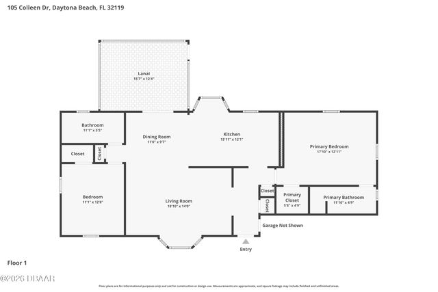 105 Colleen Drive, Daytona Beach, FL 32119