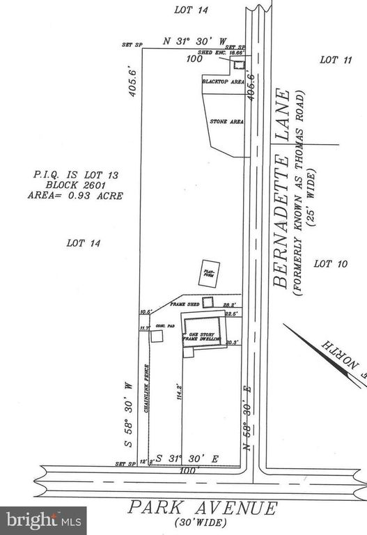 205 BERNADETTE LANE #BUENA VISTA TWP., Mays Landing, NJ 08330