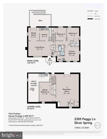 2305 PEGGY LN, Silver Spring, MD 20910