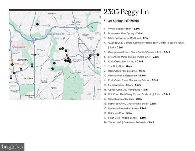 2305 PEGGY LN, Silver Spring, MD 20910