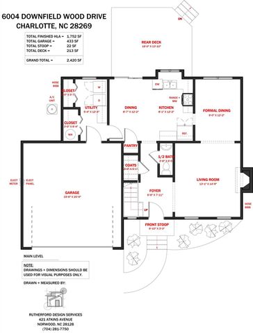 6004 Downfield Wood Drive, Charlotte, NC 28269