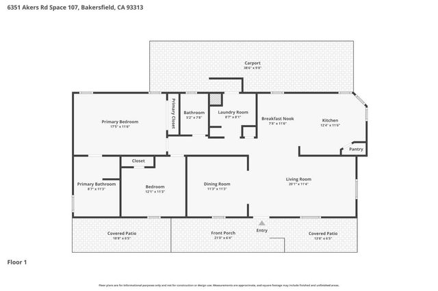 6351 Akers Road 107, Bakersfield, CA 93313