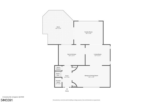 6 Coventry Rd, Livingston Twp., NJ 07039