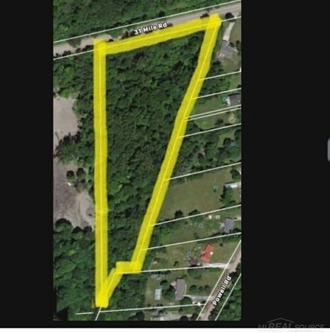 14080 31 Mile Road, Washington Twp, MI 48095