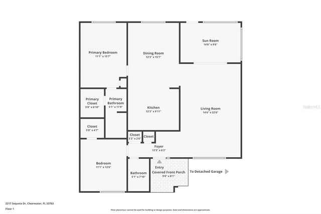 2217 SEQUOIA DRIVE, Clearwater, FL 33763