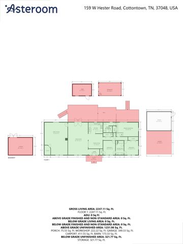 159 W Hester Rd, Cottontown, TN 37048