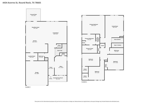 4434 Acerno ST, Round Rock, TX 78665