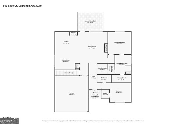 509 Lago Court, Lagrange, GA 30241