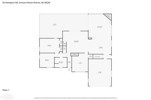 56 Hampton Road, Grosse Pointe Shores, MI 48236