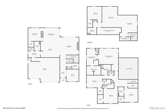 16675 W 93rd Place, Arvada, CO 80007