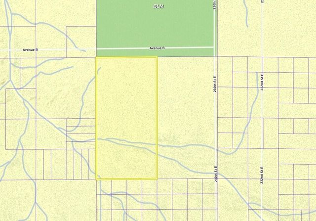 225th St E And Ave B8, High Vista, CA 93535