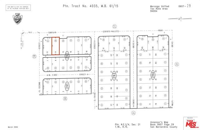 0 Sunfair Road, Joshua Tree, CA 92252