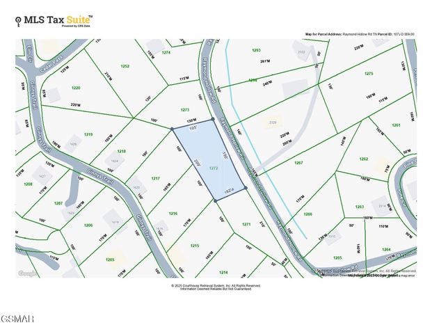 Lot 1272 Raymond Hollow Road, Sevierville, TN 37876