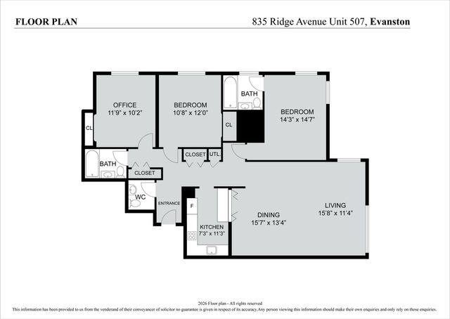835 Ridge Avenue 507, Evanston, IL 60202