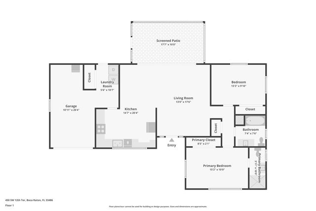 450 SW 12th Terrace, Boca Raton, FL 33486